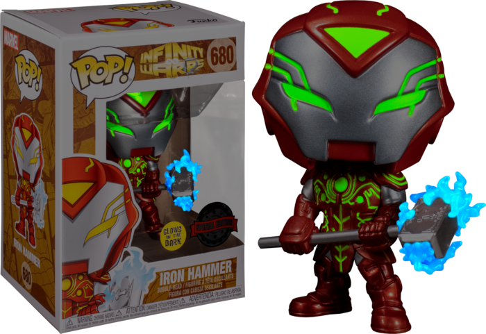 Funko Pop Town: Tower & Iron Man Marvel Avengers GITD Exclusive -  Frikispain