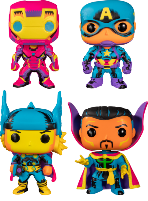 Pop! Town Avengers Tower & Iron Man (Glow)