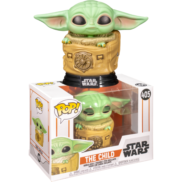 Buy Funko Pop! Star Wars The Mandalorian flying with The Child 402