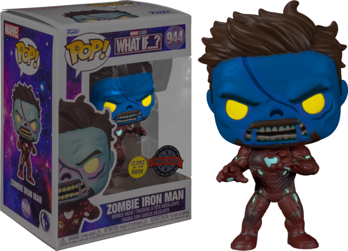 Iron Man 2, Iron Man MKIV with Gantry Glow in the Dark Deluxe Funko Pop!  Vinyl Figure