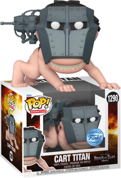 War Hammer Titan #1449 (6-Inch) Funko Pop! Attack On Titan Animation — Pop  Hunt Thrills