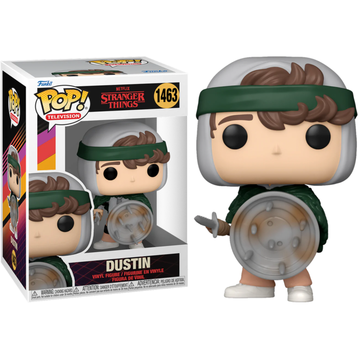 Figurine POP Dustin at camp Stranger Things