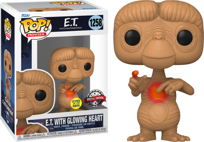 Funko POP! Movies: E.T. the Extra-Terrestrial - Elliot w/ ET in Bike Basket