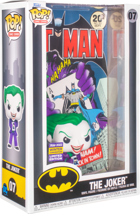 Funko Pop! Comic Covers - Batman - The Joker #07 (2022 Winter Conventi