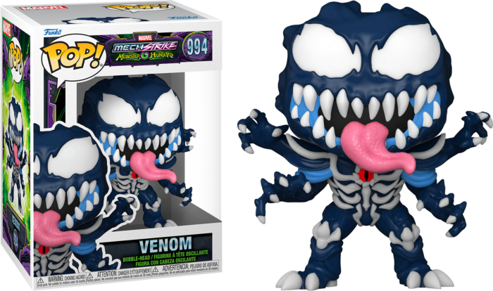 Funko POP! Marvel Mech Strike Monster Hunters CHASE Spider-Man #997 [Glows  in the Dark] Exclusive