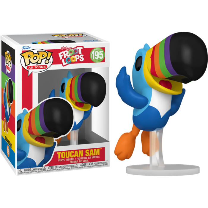 Funko POP! Vinyl: Kelloggs - Froot Loops Cereal Box - Collectable Vinyl  Figure - Gift Idea - Official Merchandise - Toys for Kids & Adults - Ad  Icons