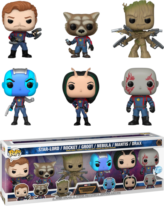 Guardians of the Galaxy Awesome Mix Star-Lord Pop! Album Figure #53 with  Case