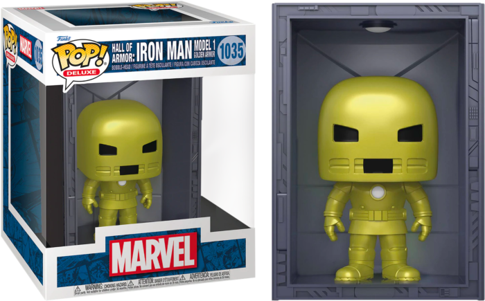 Funko Pop Iron Man War Machine Sala de armaduras 1037