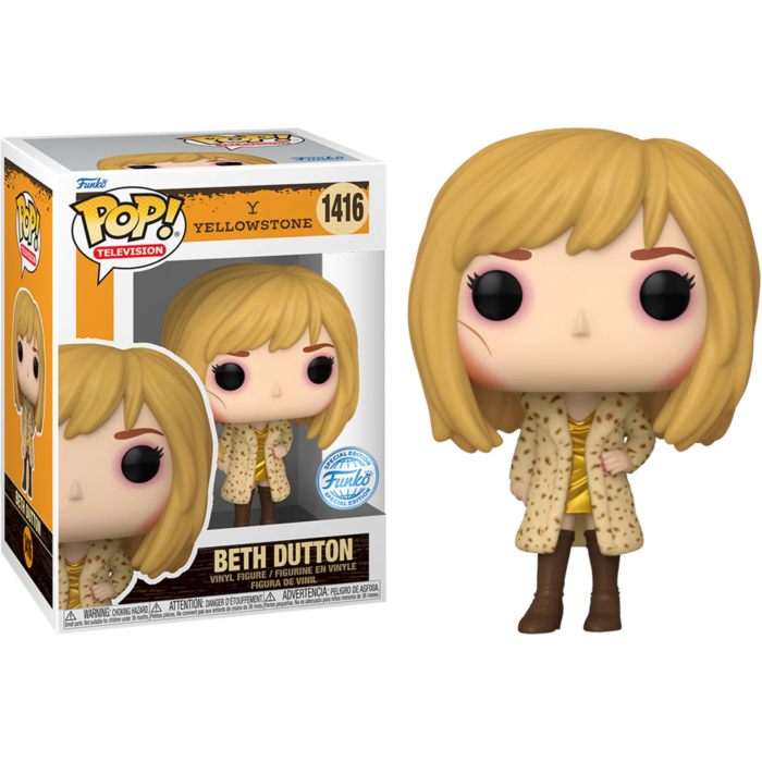  Funko Pop! Yellowstone - Set of 5 - Beth Dutton, John Dutton,  Kayce Dutton, Monica Dutton and Rip Wheeler : Toys & Games