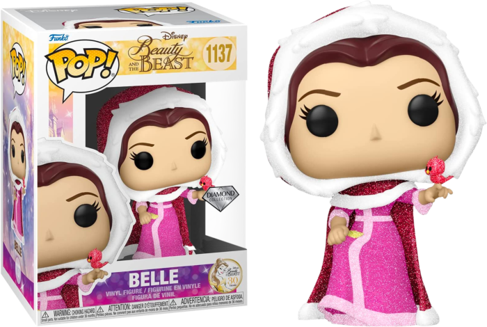 Beauty and the Beast - Belle Diamond Glitter #221 Pop! Vinyl – FanBase  Collectables