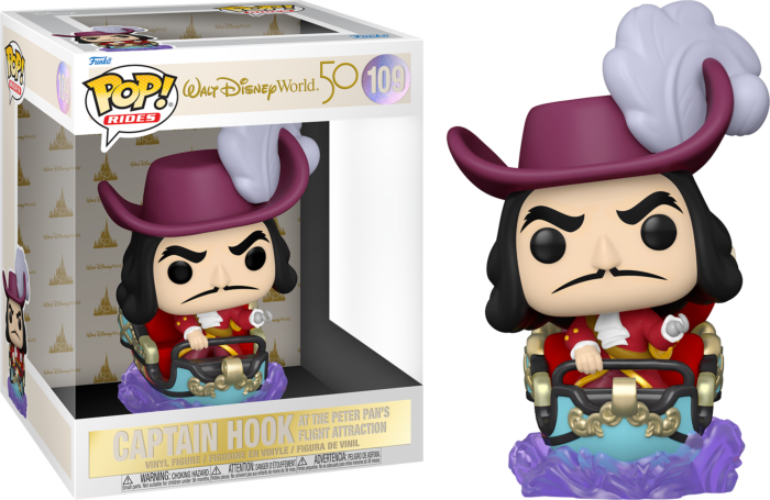 POP Train: Villains- Captain Hook - R Exclusive