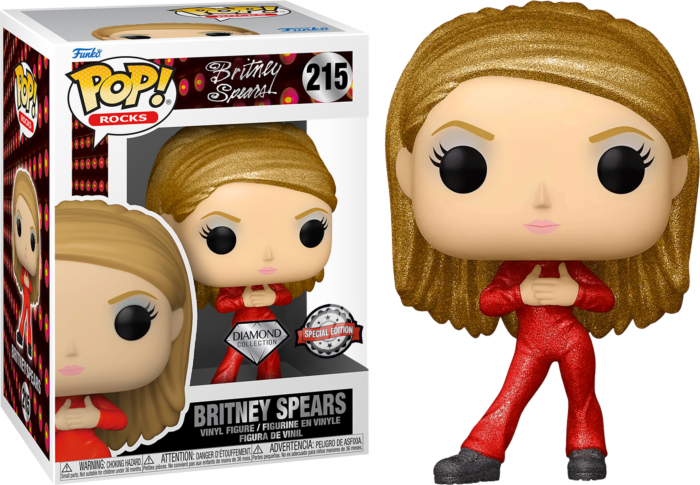 Funko Pop! Rocks Britney Spears In Red Catsuit #215 Oops I Did It Again  Video