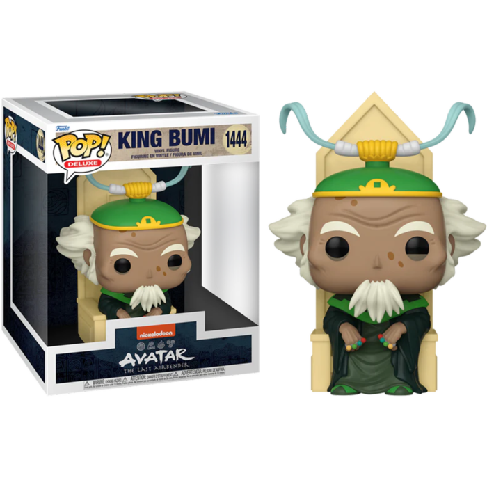  Funko Avatar: The Last Airbender King Bumi Pop! Vinyl Figure  #1380 - Entertainment Earth Exclusive : Toys & Games