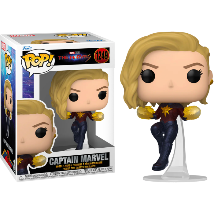 Funko Pop! Moment: The Marvels - Ms. Marvel/ Captain Marvel/photon Figure  Set - 3pk (target Exclusive) : Target