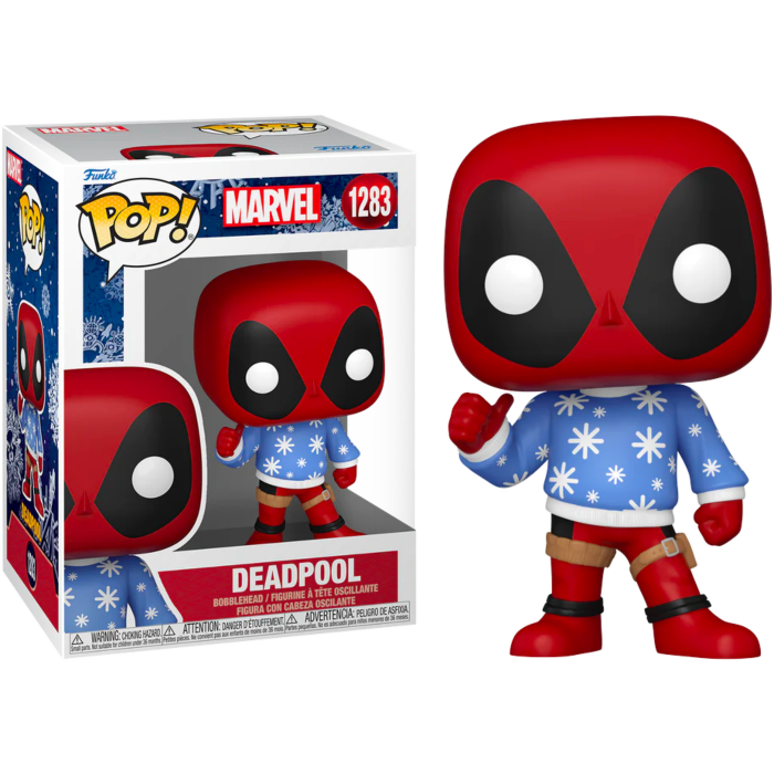  Funko Pop! Marvel Heroes: Deadpool with Two Swords #111 Vinyl  Figure (Bundled with Pop Box Protector Case) : Toys & Games