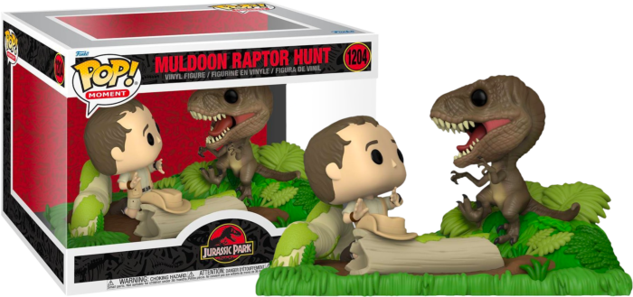 2023 SDCC Funko POP! Movies Jurassic Park: Hatching Raptor Exclusive Vinyl  Figure - SDCC Sticker (Double Stickered)