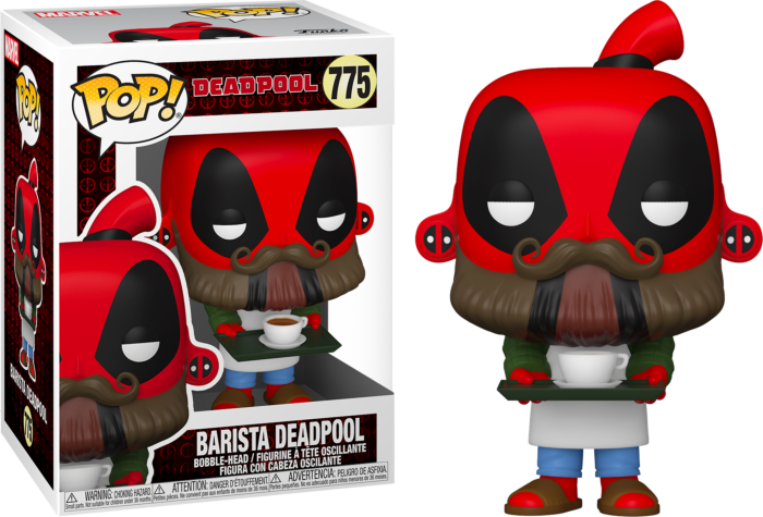 Funko Pop! Deadpool - Deadpool in Cake, Dinopool, Flamenco & Roman Sen