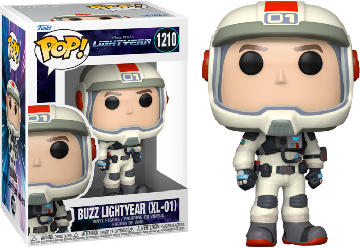Buzz l'Éclair Lightyear POP! Buzz Lightyear avec Sox XL-15 Suit 9 cm n°1211  Disney Vinyl figurine