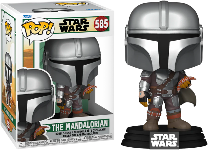 Funko POP! Star Wars 584 - The Book of Boba Fett - Grogu with Armor,  Stickerpoint