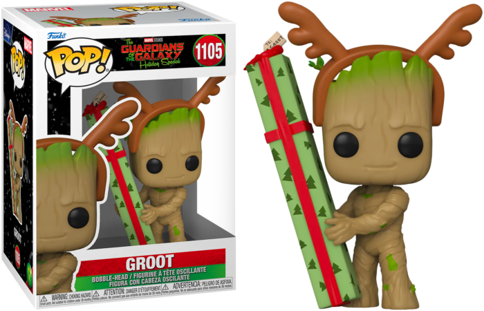 Funko 5253 – Guardians of The Galaxy, Pop Vinyl Figure 65 Dancing Groot (I  am Groot), 10 cm