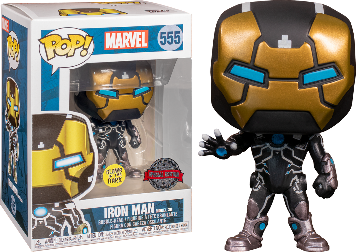 Pop! Town Avengers Tower & Iron Man (Glow)