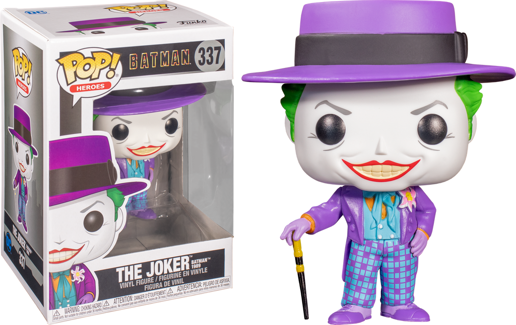 Funko Pop! Batman (1989) - The Joker #337 - Chase Chance