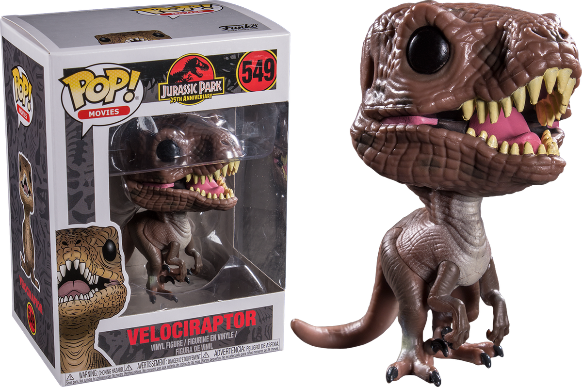 Funko POP 1442 Jurassic Park HATCHING RAPTOR Summer Exclusive Figure  w/Protector