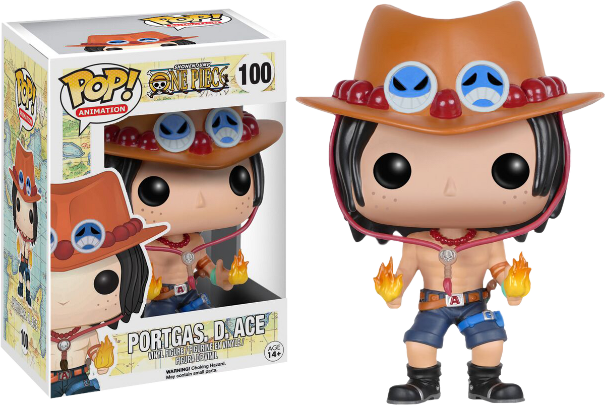 Ace (1291) One Piece hmv Exclusive Art Cover Pop Vinyl