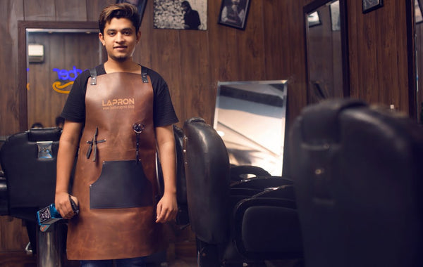 Barber leather apron