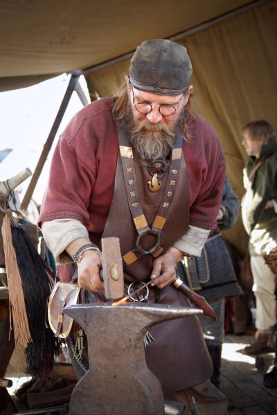 Blacksmith leather apron