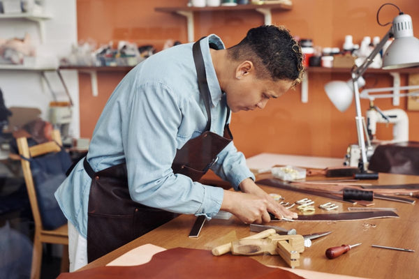 Handmade Bar leather apron