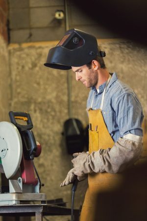 welding leather apron