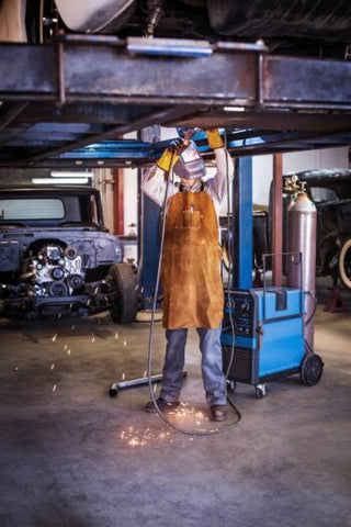 welding leather apron