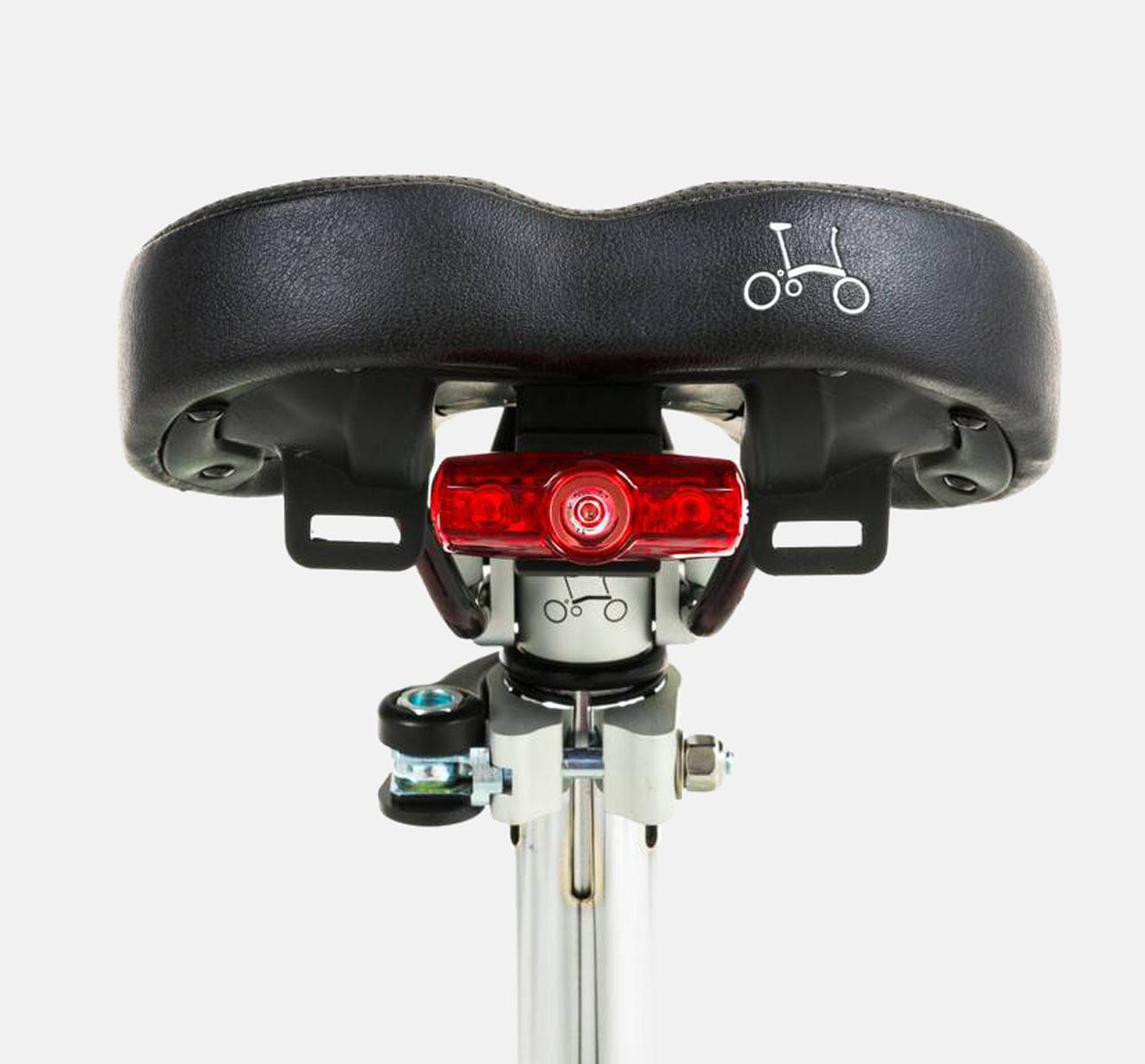 bicycle seat with light