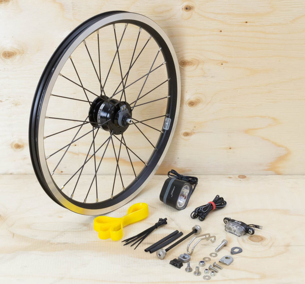 dynamo hub front wheel