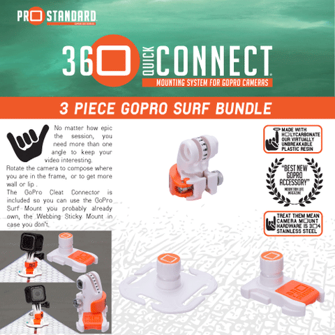 360 Quick Connect GoPro Surf Bundle
