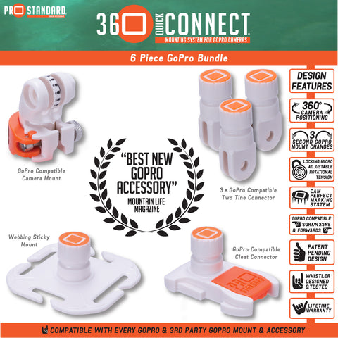 360 Quick Connect 6 Piece Bundle