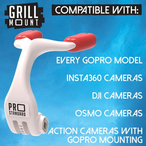 The Pro Standard Grill Mount is the most multi-functional GoPro accessory ever made.