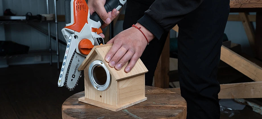 mini chainsaw can do DIY project
