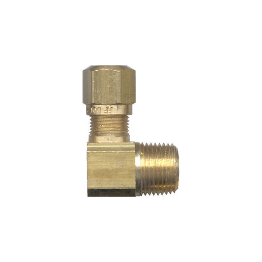 Male Compression Fitting - 1/4 in. Tubing x 3/8 in. Pipe #12-8306