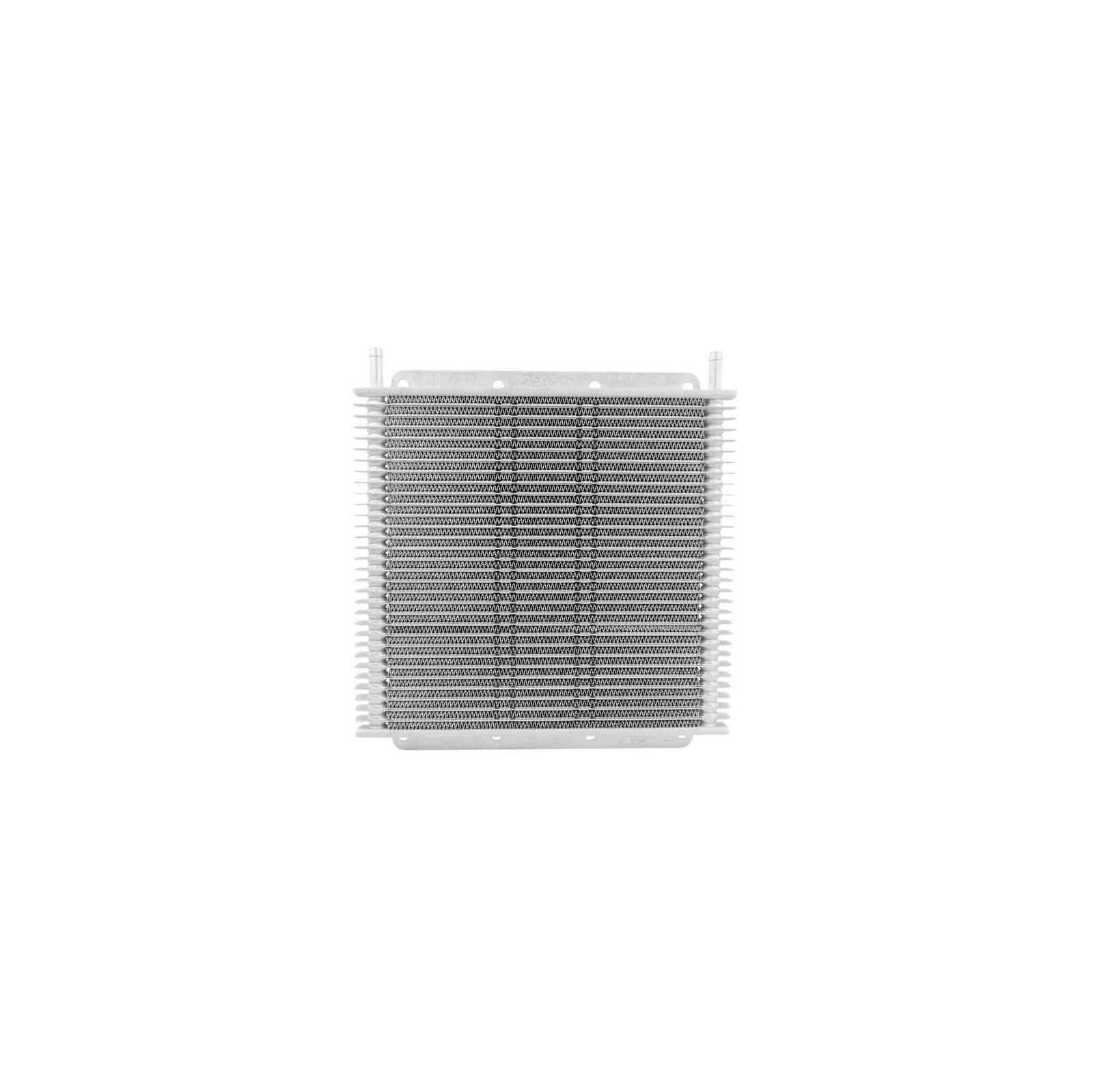 Universal Trans Oil Cooler - 280 x 255 x 19mm (3/8" Hose Barb) HD