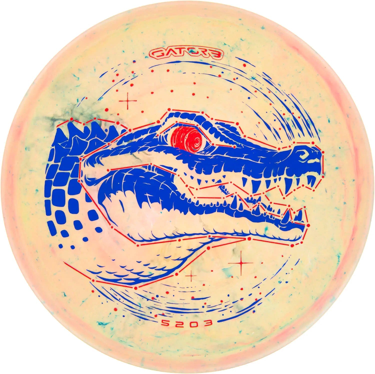 Innova Limited Edition Space Force Stamp Galactic XT Gator3 Midrange Golf Disc - FADE GEAR product image