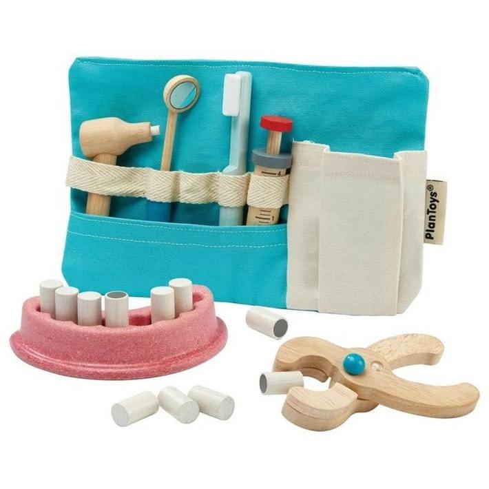 Kids wooden dentist kit