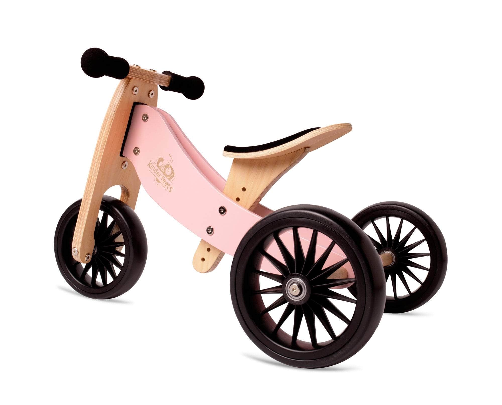 wooden push bike