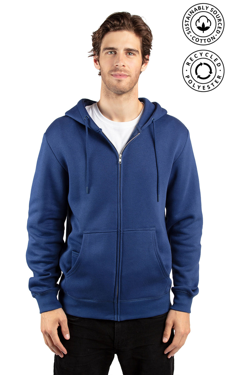 320Z • Ultimate Fleece Full-Zip Hoodie – Threadfast Apparel