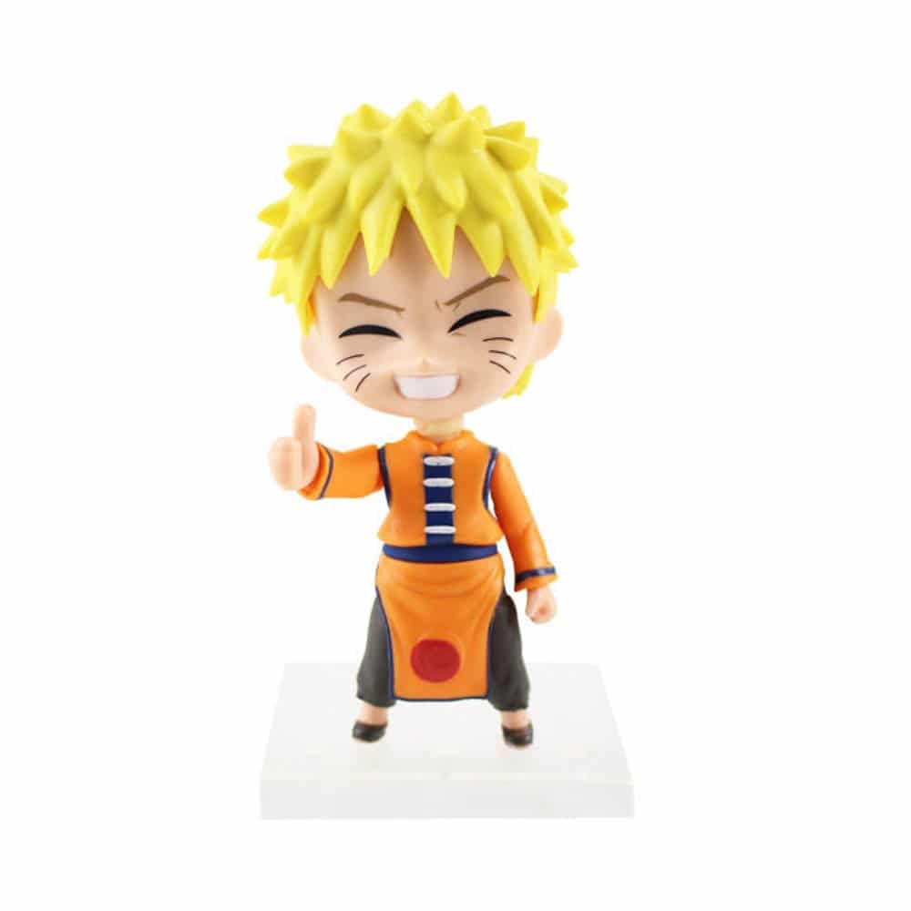 Naruto Chibi Figures  Set B Naruto Naruto Uzumaki Figurine Merchandise for  Anime Lovers Size  10 cm