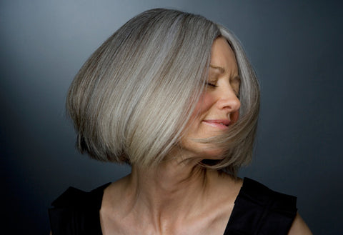 Learn how to take care of your gray hair!