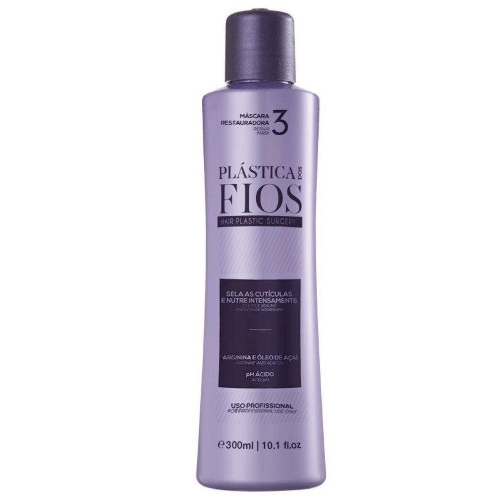 PLASTICA DOS FIOS HAIR RESTORE MASK STEP 3 -300ml