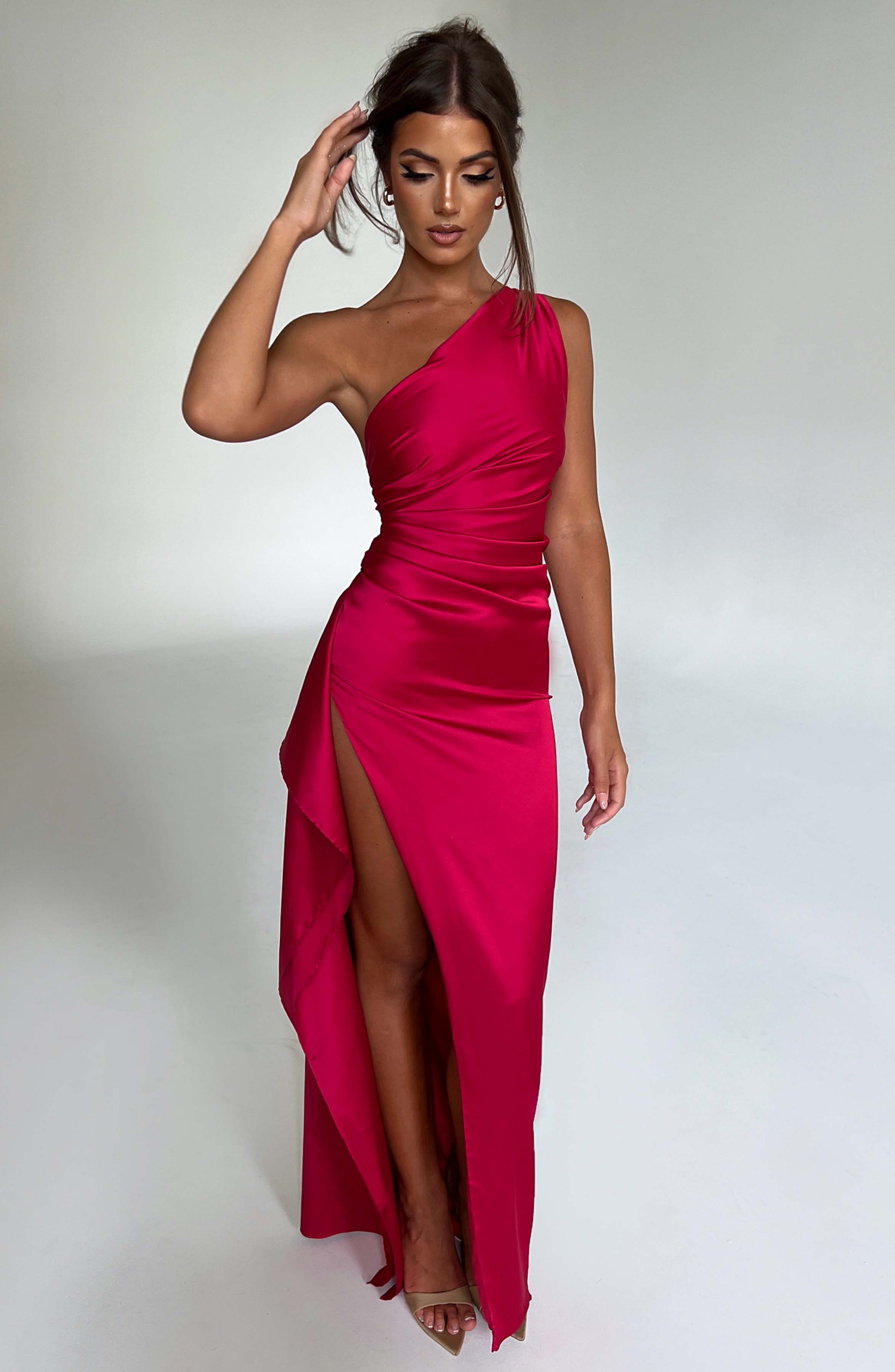 Ariel Maxi Dress - Red – Landorre