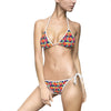 Ladies Bikini Set - Neon Petals